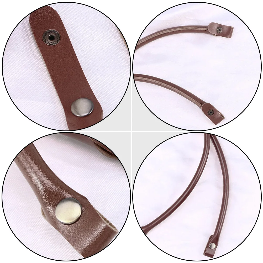 

4Pcs Handbag Strap Handbag Straps PU Bag Strap Replacement Straps for Handbags Versatile Handle Repair