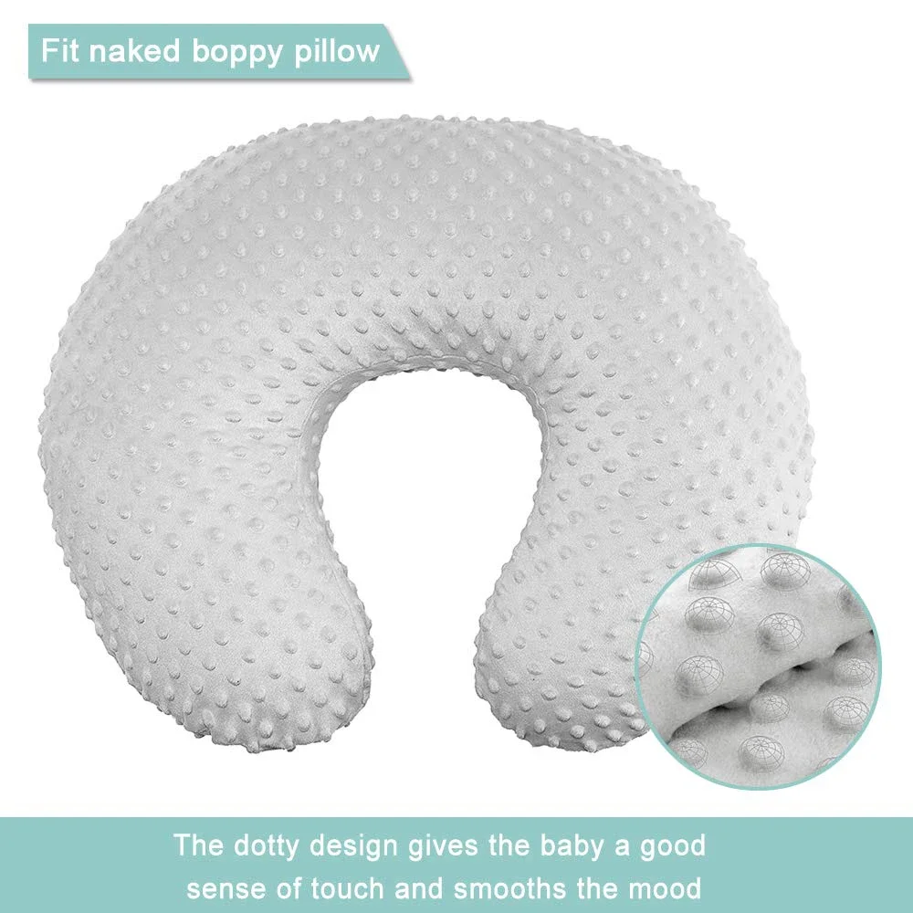 Baby Bedclothes U-shaped Nursing Pillow Pillowcase Multifunctional Breastfeeding Soft Cotton Breathe Sitting Pillowcase for Baby