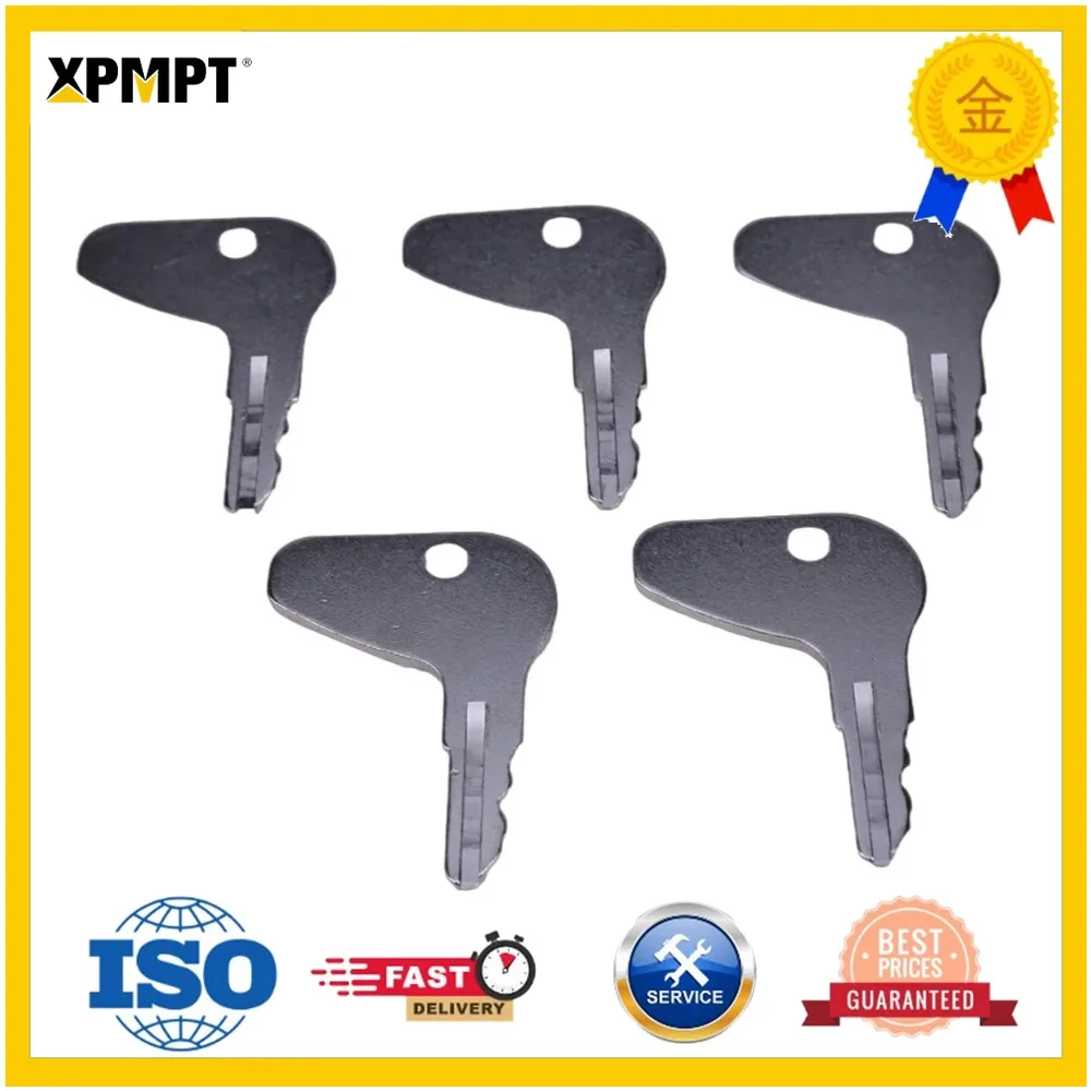 Ignition Keys Replacement for Kubota L, G & M Series Tractor H32412, 35260-31852, 32412 (5)