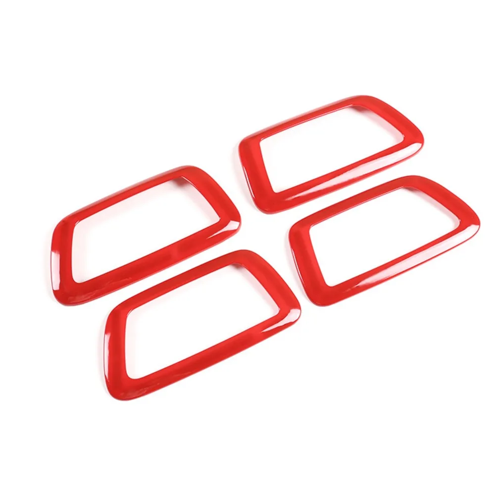 ABS 4PCS Special Car Interior Door Window Handle Cover For Toyota Tacoma 2016-2020 Chorme Trim Sticker Accessories