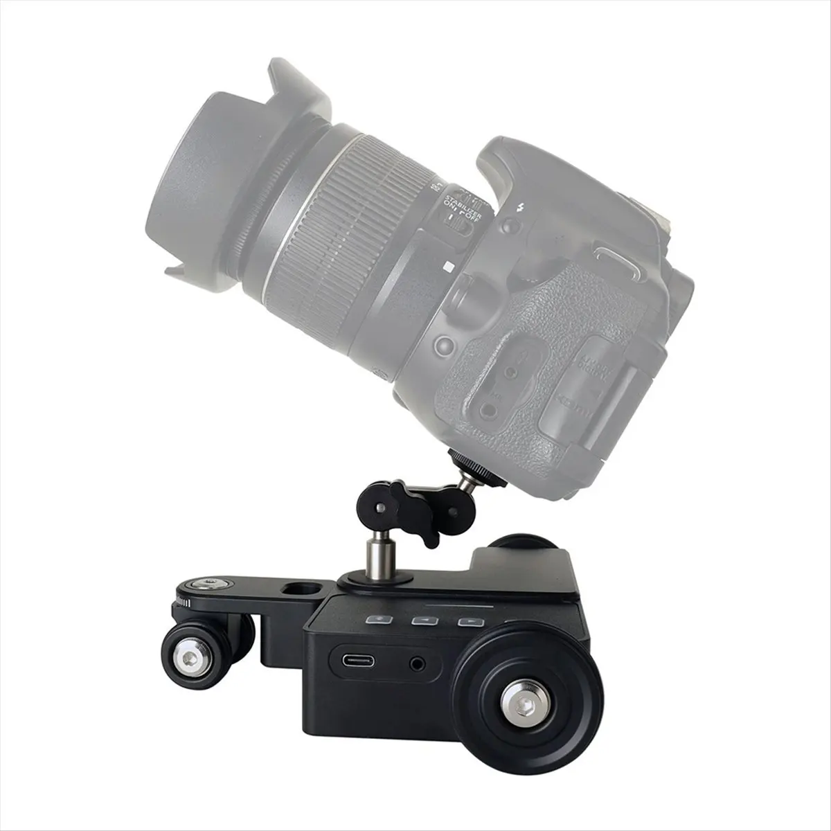 A23G Nuevo Dolly Motorizado para Cámara, Slider Ultra Silencioso para GoPro Hero 12, iPhone 15 Pro Max, Samsung S23