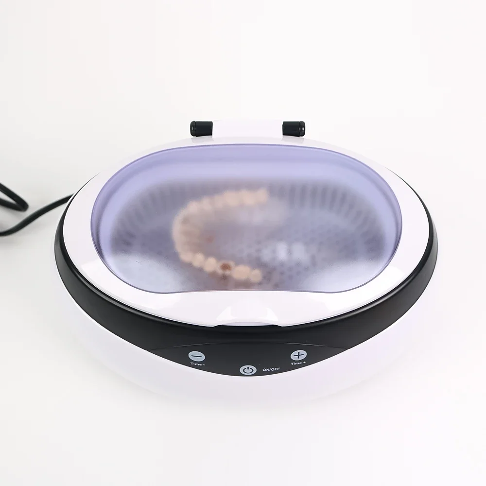 

650ML Ultrasonic Cleaner Bath For Household Jewelry Ultrasonic Cleaning Machine Wash Denture Jewelry Watch Manicure Nail Tools