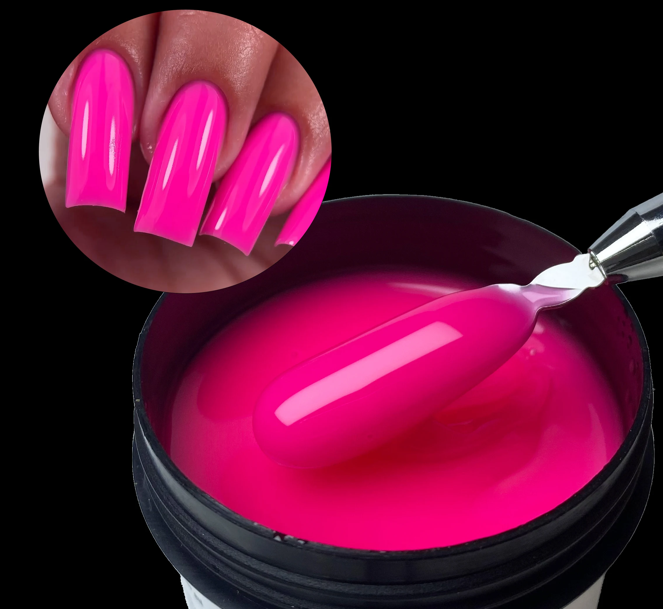 Jillnails 100g Glitter Shimmer Melkachtige Harde Gel Builder Nagel voor Nagels Extensions Koningsblauw Roze UV LED Camouflage Zelfnivellerende