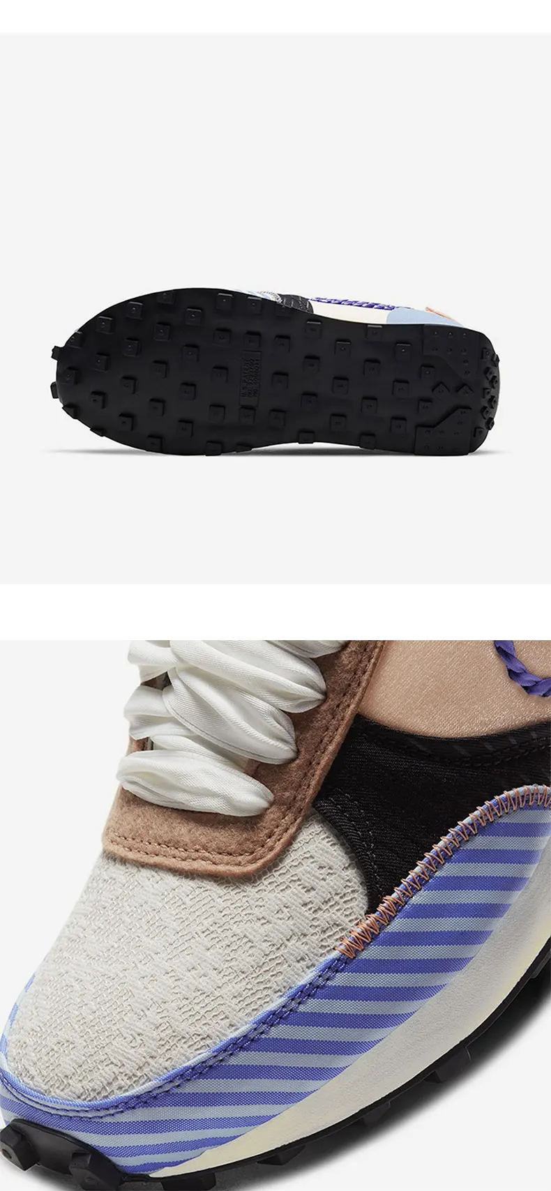 Nike Originalprodukt Neue unisex dekonstruierte Low-Top-Sneaker DD8506-851 – Detail 4