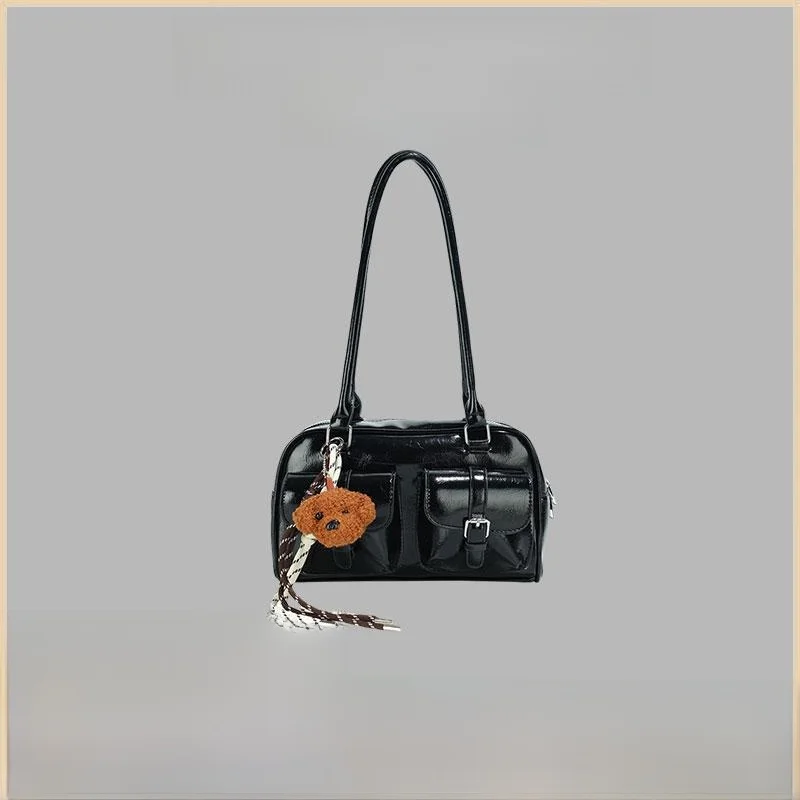 

ZAR FENDEN большая сумка через плечо в стиле ретро, женская повседневная сумка Sle, новинка 2024, осенне-зимняя сумка с подушкой, сумка для поездок на работу