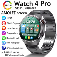 2025 For HUAWEI GT Series Smart Watch Men Watch 4 Pro AMOLED HD Screen Bluetooth Call GPS NFC Heart rate waterproof SmartWatch