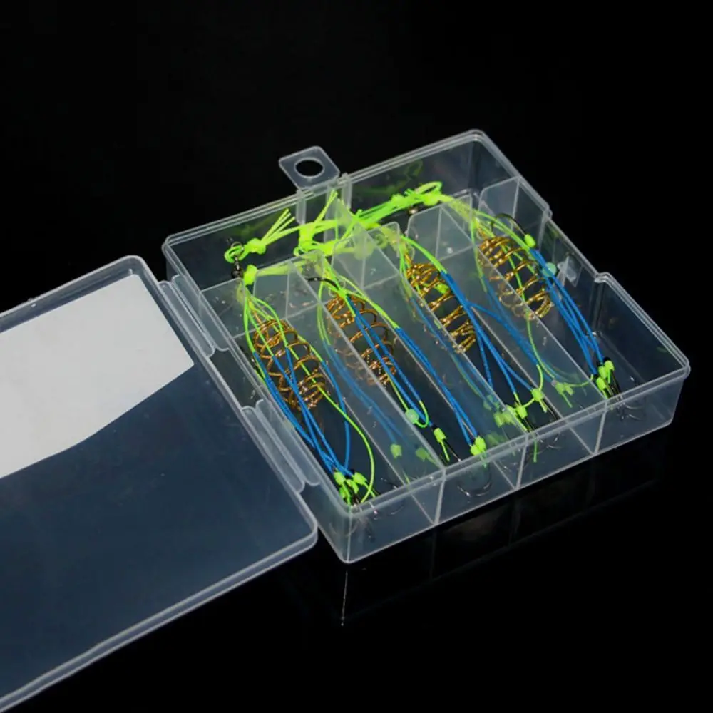 Anzuelo con jaula alimentadora y muelle de acero inoxidable - imagen 3