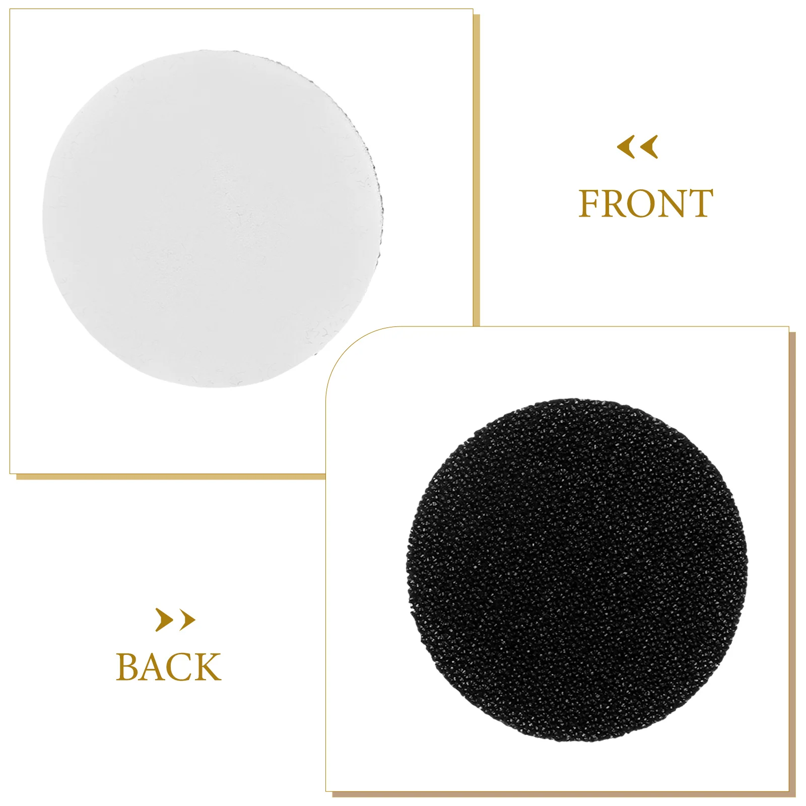

10 Mini Foam Pad Blending Brushes Circular Sponge Refill Pads for Cards Embossing Distress Art Canvas Crafting