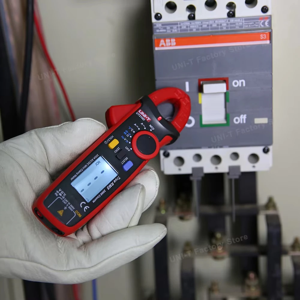 UNI-T UT210E UT210D AC DC Current Digital Clamp Meter True RMS Pliers Ammeter Voltage Tester Frequency VFC Capacitance Meter