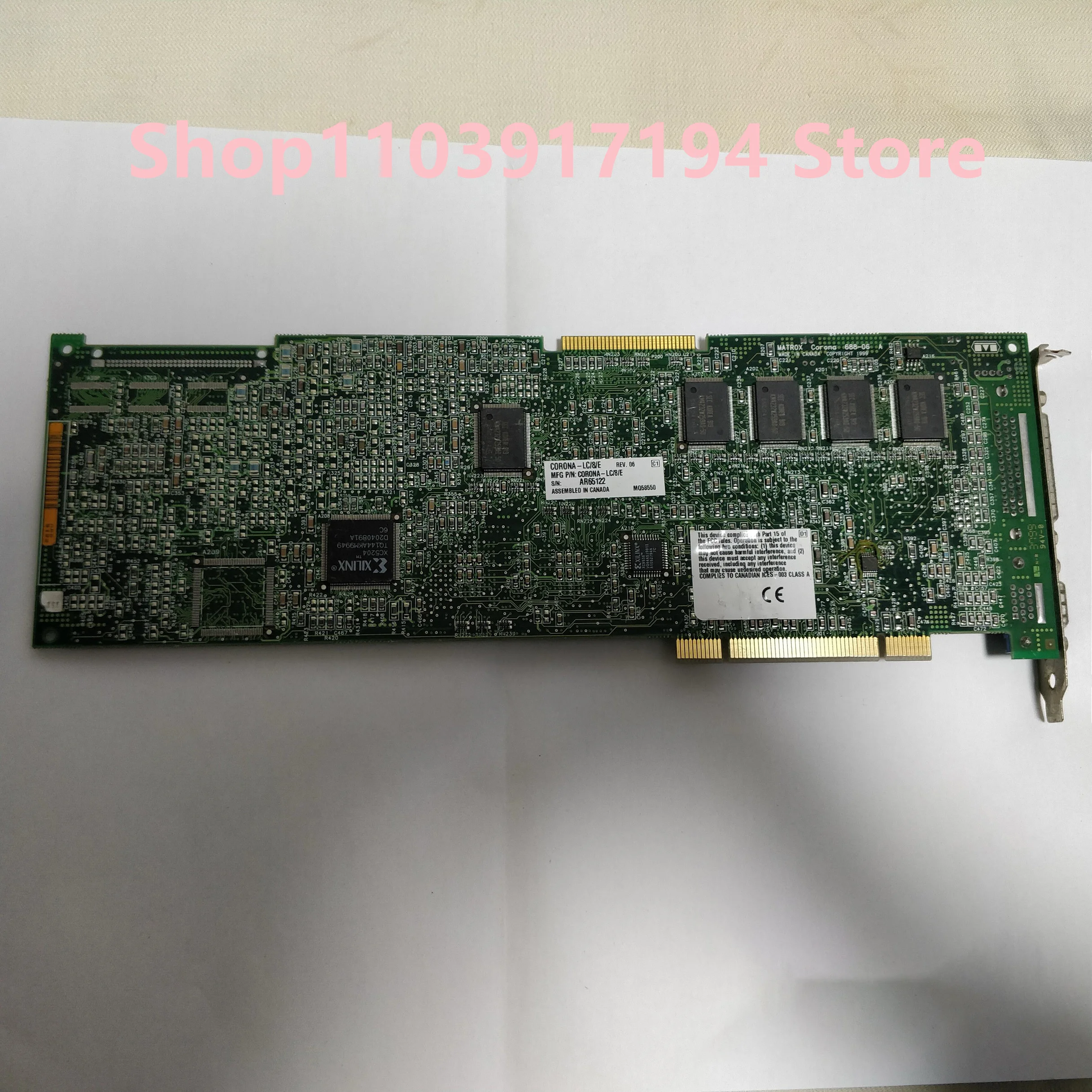 FOR MATROX  Corona 688-06 Capture card coron-lc/8/e