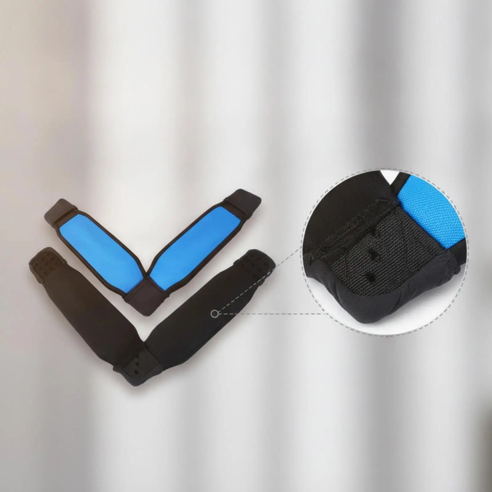 Adjustable V Type Foot Strap EVA Padding for Surfboard SUP Inflatable Board Hydrofoil Water Sports Balance Aid Legs Protector