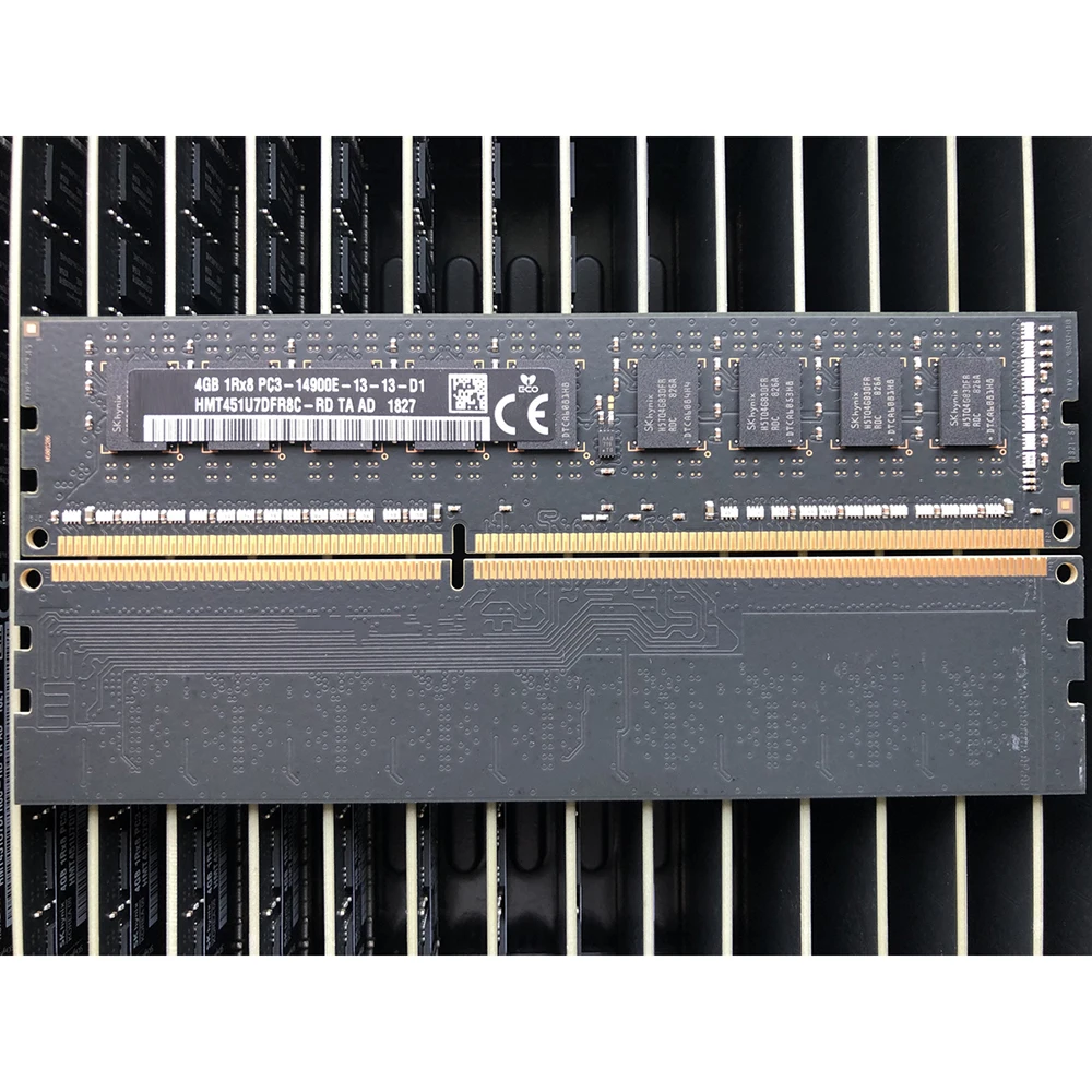 

4GB 4G 1866 DDR3 ECC 1RX8 PC3-14900E UDIMM RAM For SK Hynix Memory