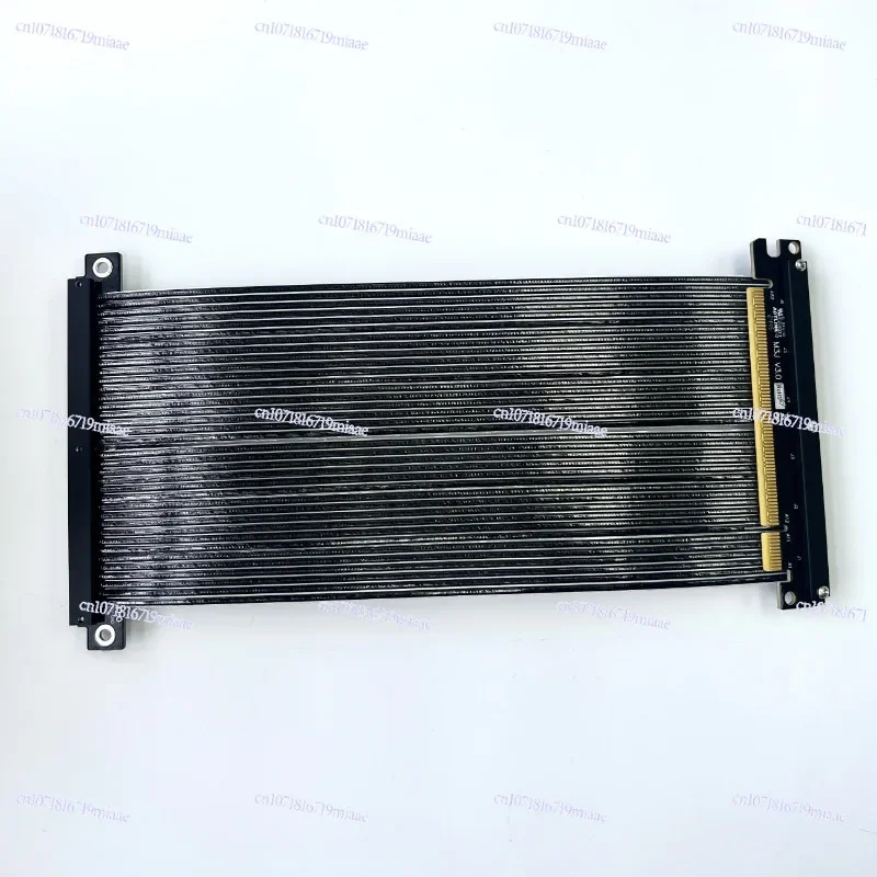 2025 Graphics Card Extension Cable, Dual Reverse PCIe 4.0 X16 Full Speed Stable Compatible ITX A4 Chassis