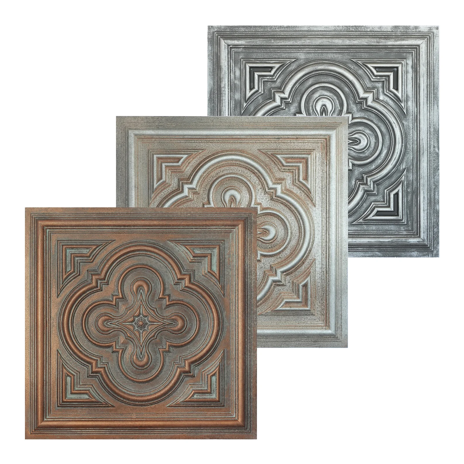 Suspended Ceiling tiles faux cafe pub restaurant well ceiling panels PL36 10tiles/lot