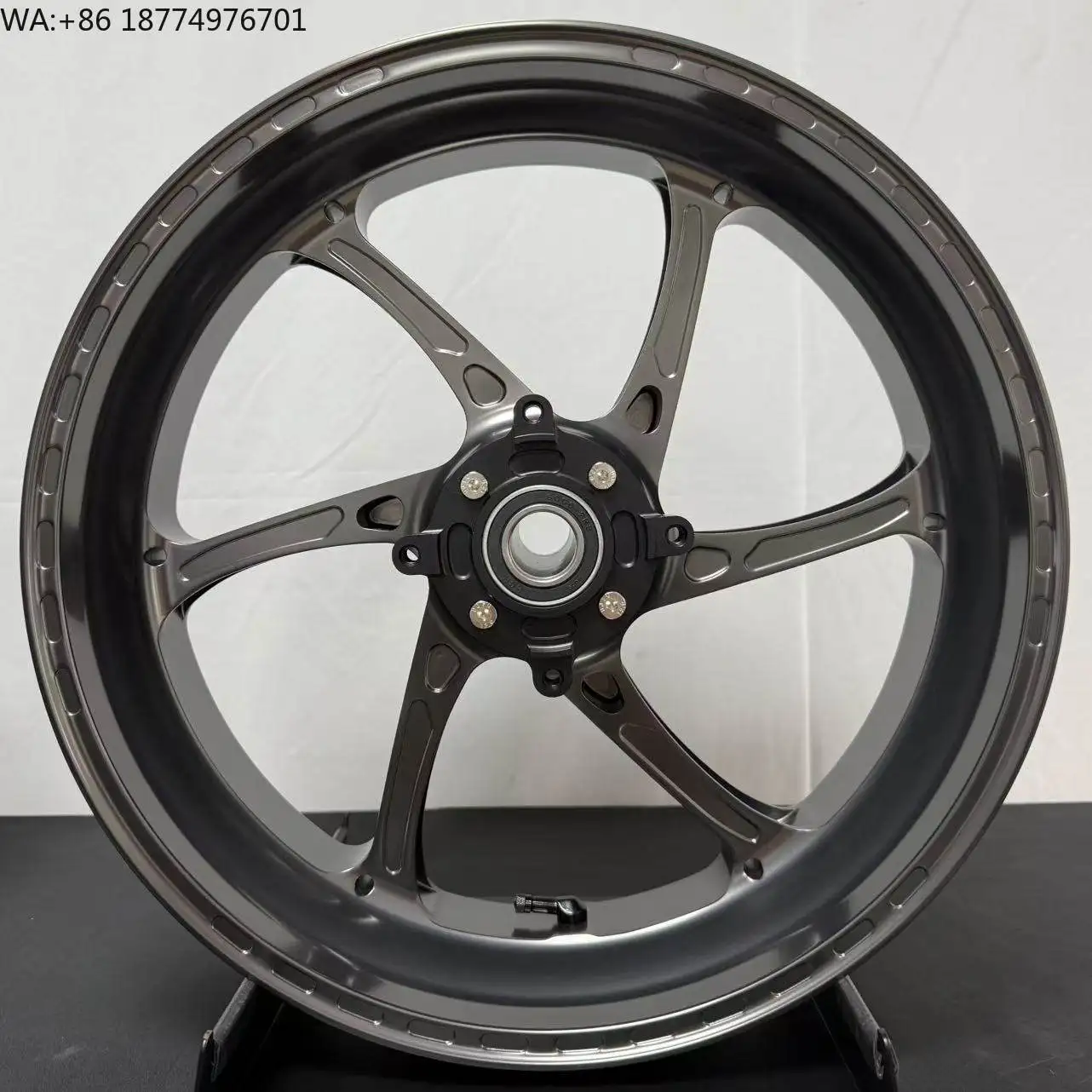 CNC Aluminum Alloy T6  Customized Accept Lightweight Supplier High Quality  Modified  Forged for Kawasaki  ZX6R Hub Wheels
