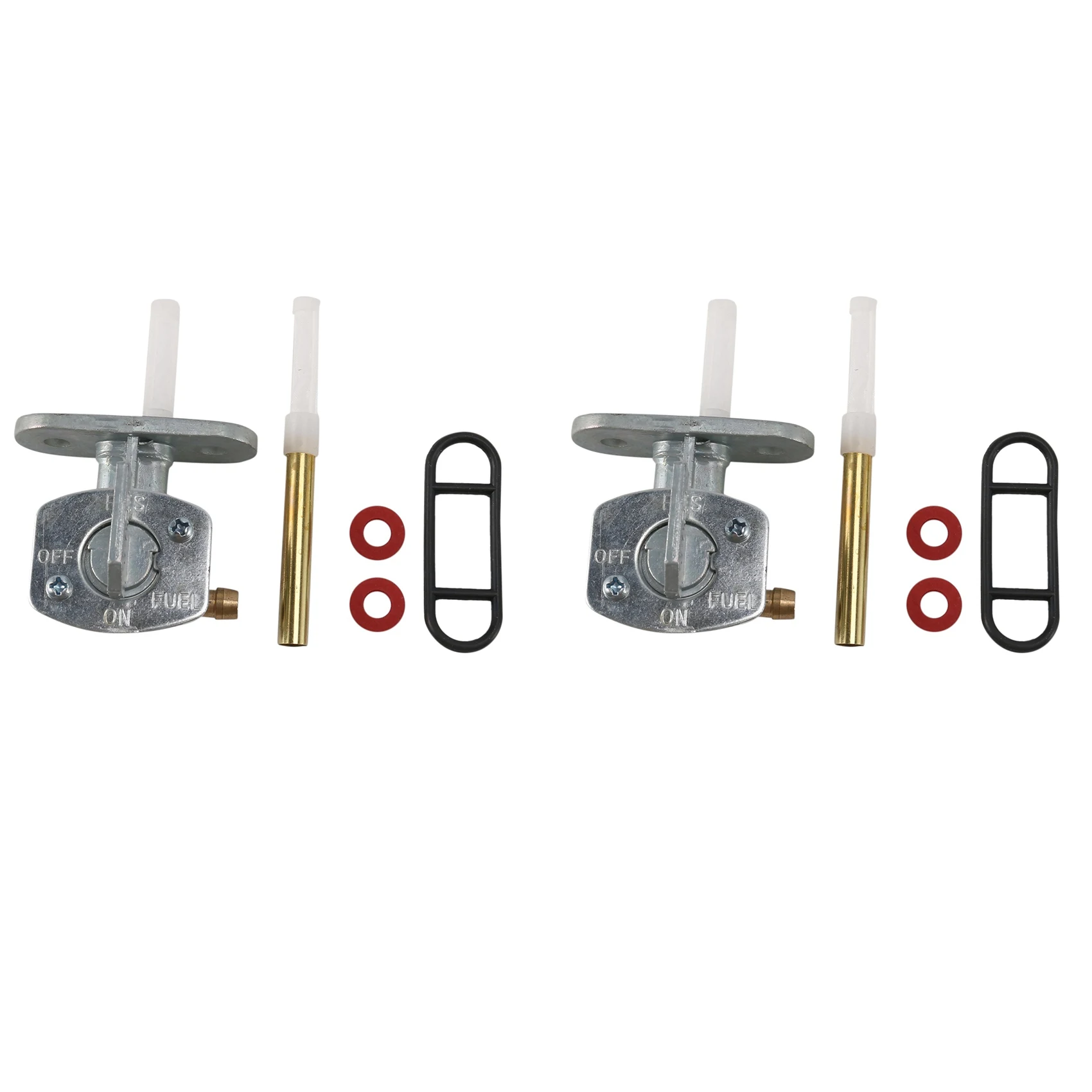 2X Fuel Petcock Valve Assembly For PW80 XT125 XT250 XT350 TW200 TTR90 E