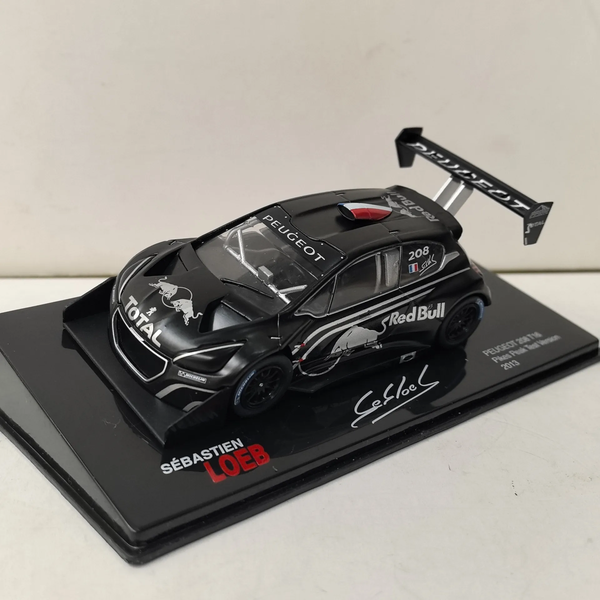 

Diecast ALTAYA 1/43 Scale PEUGEOT 208 T16 2013 Peugeot Racing Alloy Car Model Collectible Toy Gift Souvenir Display Ornament