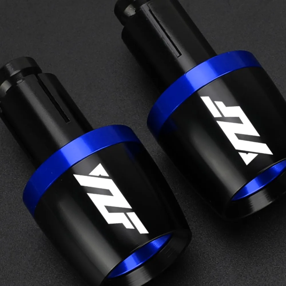 For YAMAHA YZF R1 R1S R1M R3 R6 R7 R9 R15 R25 R125 R250 YZF-R1 YZF-R3 YZF-R6 YZF-R7 Handlebar Grips Ends Handle Bar Cap End Plug