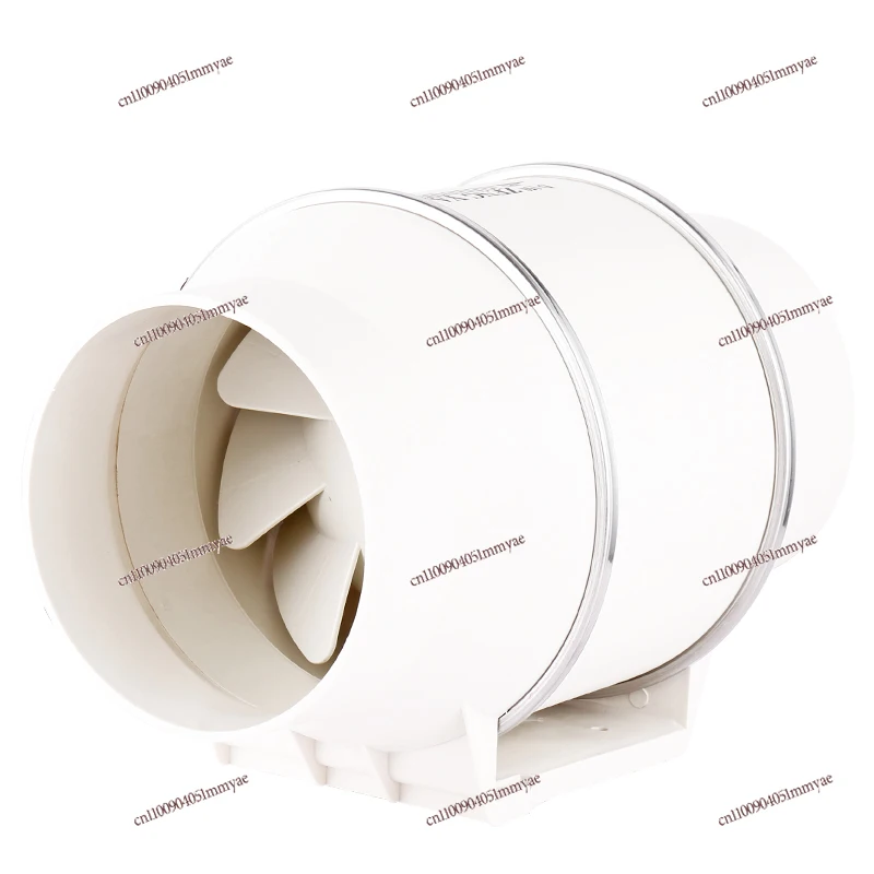 مروحة قناة مستديرة 220 فولت مروحة مسودة حثية مروحة عادم قوية صامتة منزلية #4