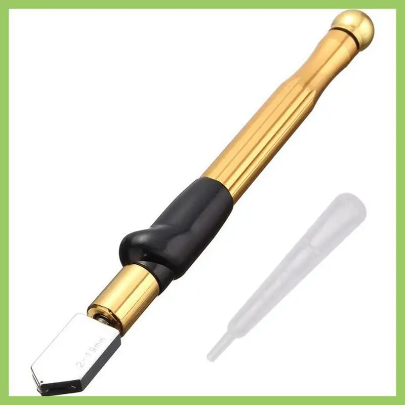

Glass Cutter Tool 2-19Mm Automatic Oiling Professional Cutter For Thick Glass And Tile Pencil Shape And Design