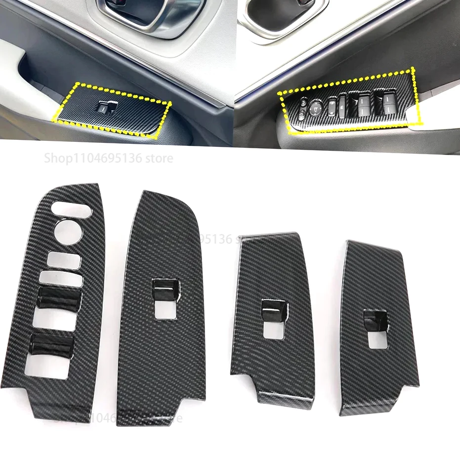 

Новый! LHD для Honda E:NS1/E:NP1 2022 2023, внутренняя отделка автомобиля, внутренняя дверная ручка, переключатель стеклоподъемника, накладка, Стайлинг автомобиля