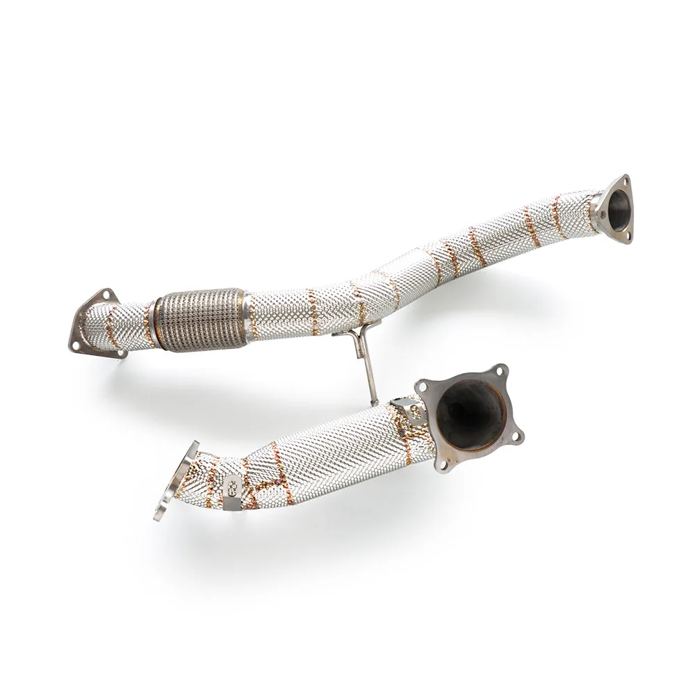 مناسبة لهوندا سيفيك TYPE-R FL5 2.0T 2022-2024 الرياضة العادم ماسورة التصريف الأنابيب الأمامية