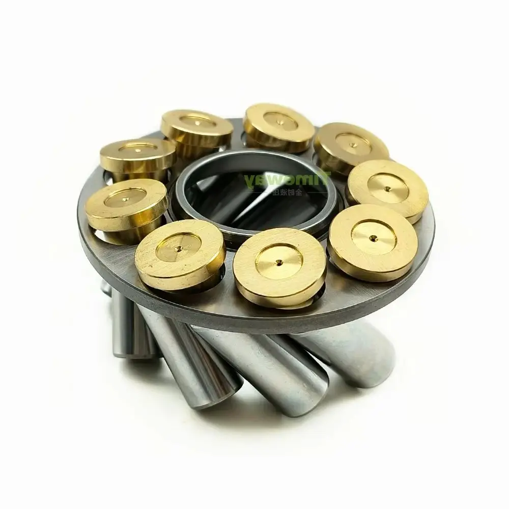 

Гидравлическая запасная часть A10F25 A10F28: Поршневые башмаки и фиксирующая пластина для ремонта насосов REXROTH