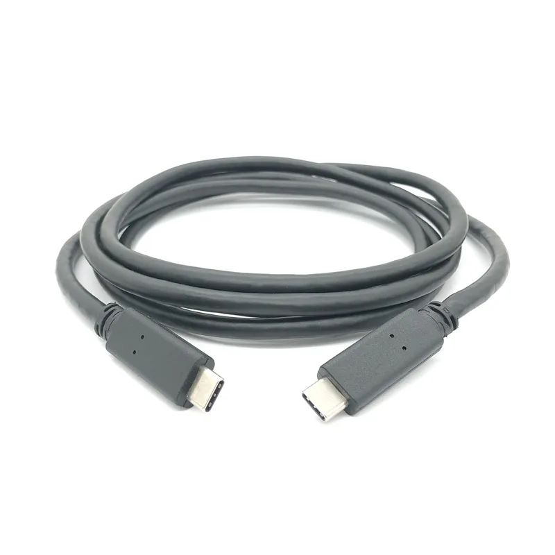 كابل أصلي جديد لينوفو USB-C إلى USB-C يدعم معدل بيانات 10 جيجابت في الثانية 100 وات 20 فولت/5A 4K 60 هرتز Emarker من النوع c إلى النوع c