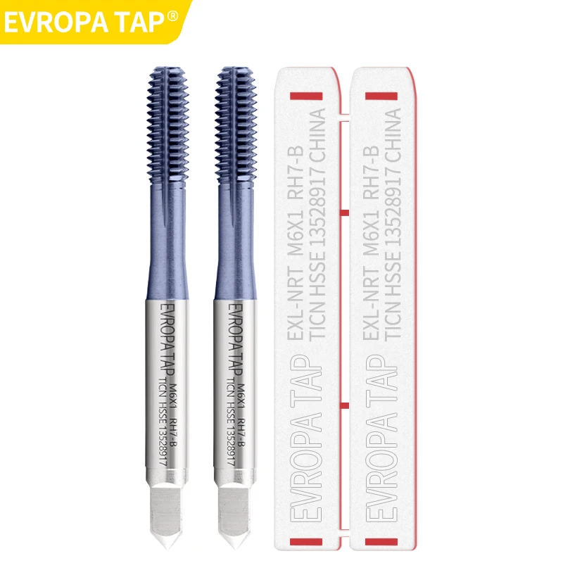 EVROPA TAP HSSE-M42 JIS Standard Roll Forming Tap M3 M4 M5 M6 M7 M8 M9 M10 M11 M12 Machine Screw Thread Taps For Aluminum Steel