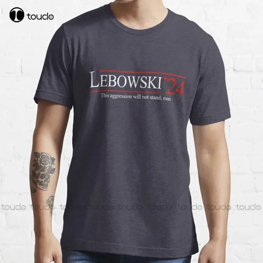 Camiseta Lebowski 2024 The Dude, Big Lebowski, Jeff Bridges, camisetas universitarias personalizadas para adultos y adolescentes, unisex, Xs-5Xl