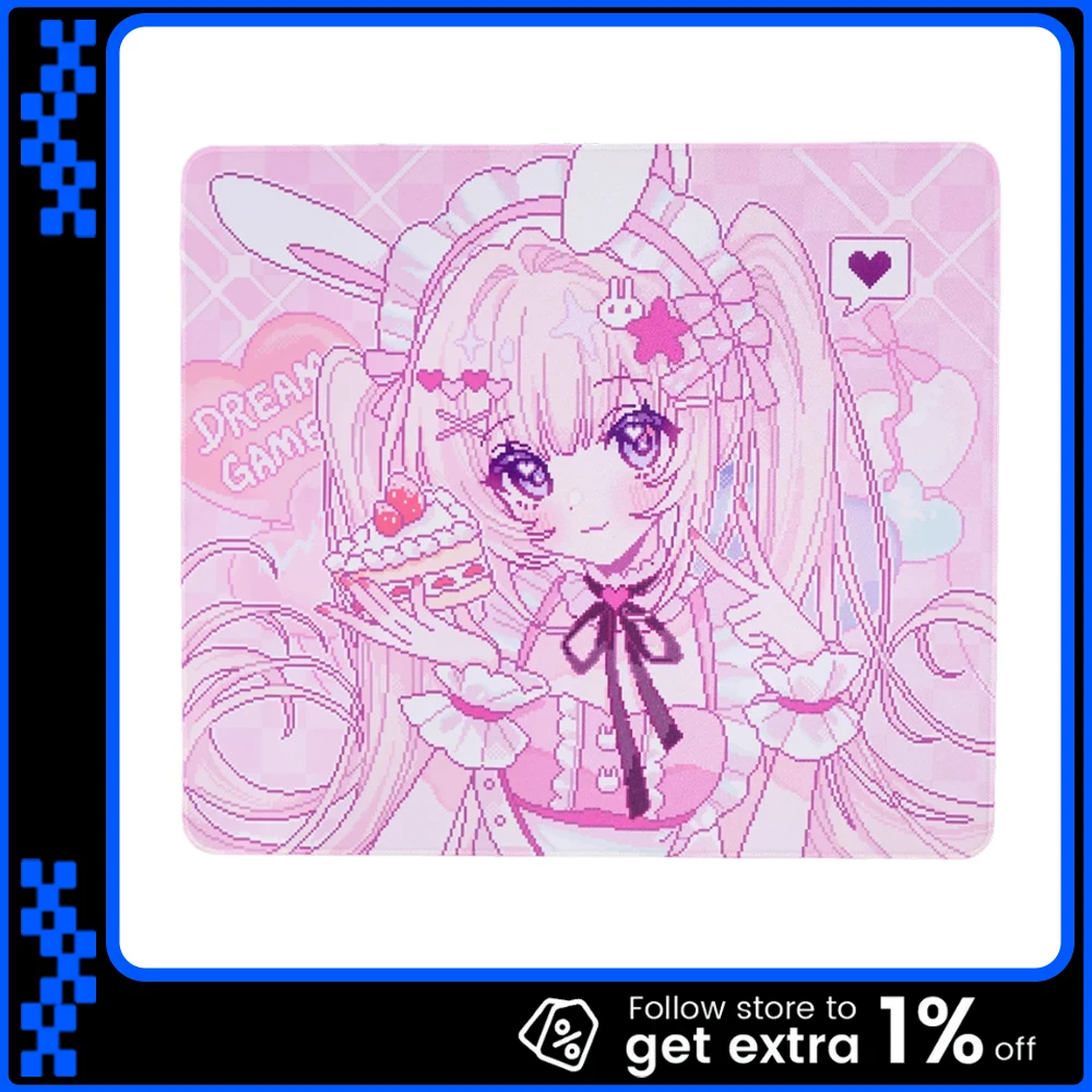 

Коврик для мыши Dream GAMER Una-V3-Luv, нейтральный, для FPS-игр, влагостойкий, с резиновым покрытием, мягкий, для CSGO, Valorant, аксессуары для ПК