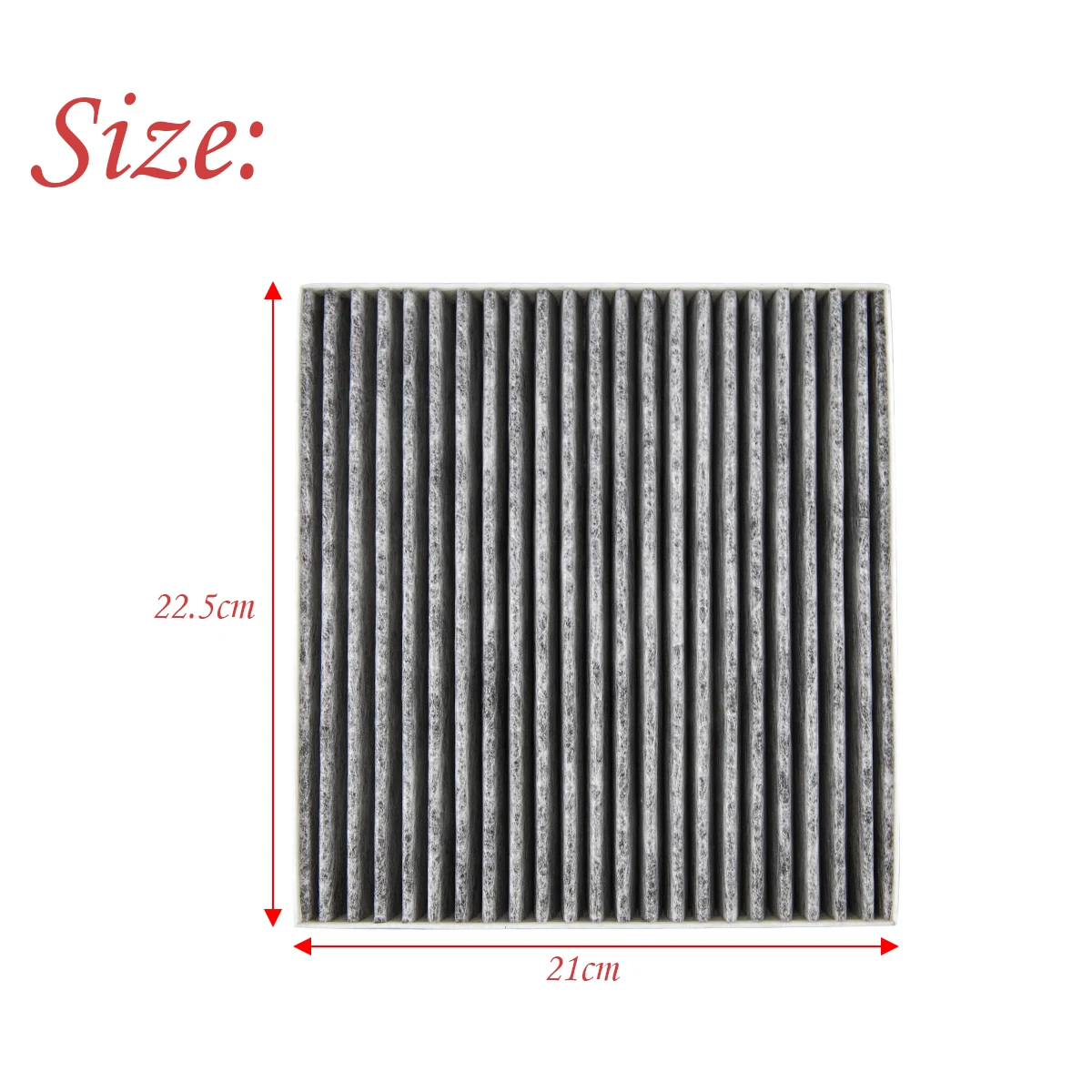 Car Active Carbon Cabin Air Filter For Hyundai Elantra 2021-2023 Santa Fe 2021-2023 Tucson 2022-2023 K5 2021-2023 97133-L1000