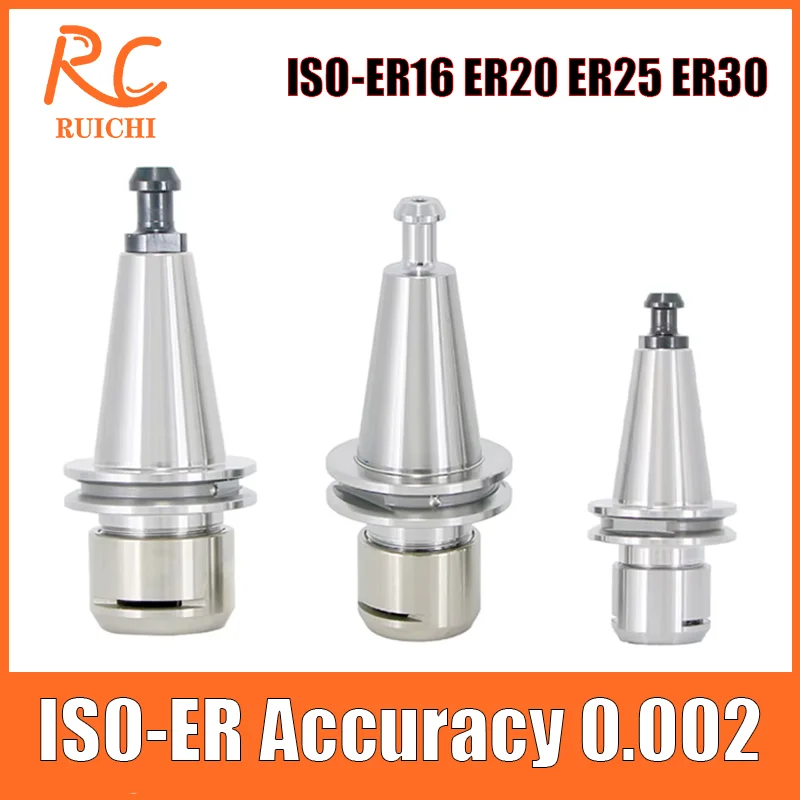 High-precision 0.001mm ISO ISO30 ER Rust Proof Tool Holder Using ER16 ER20 ER25 ER32 Collet CNC Chuck CNC Engraving Mach