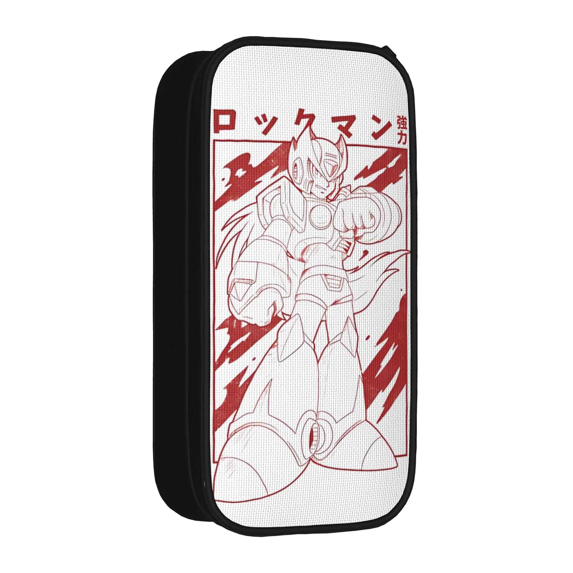 

Fashion Megaman X ZERO Pencil Case Pencilcases Pen Holder for Student Big Capacity Bags School Supplies Cosmetic Stationery
