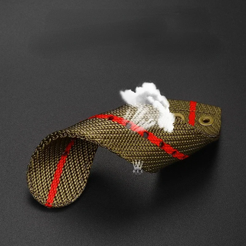 High quality nylon strap for Tudor Hamilton Bronze flower Little Red flower Seiko Fabric WatchBand canvas 22mm rivet Wrist strap