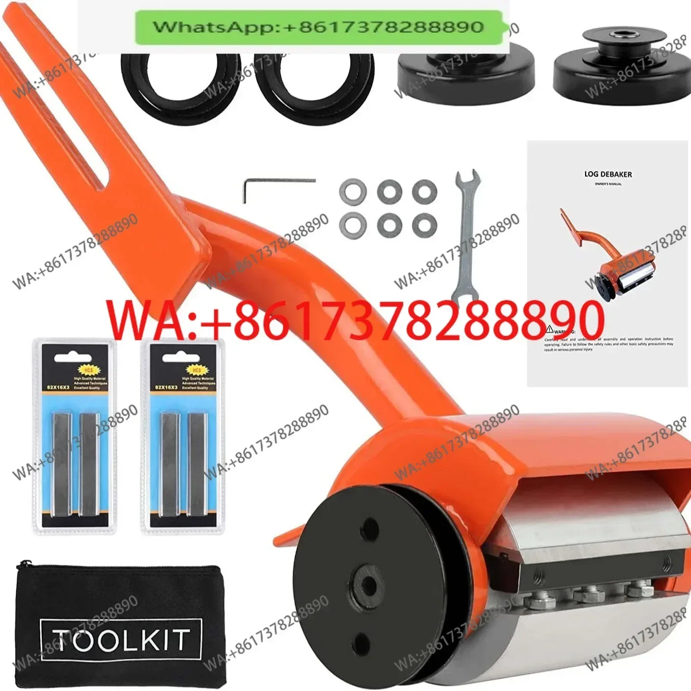 Belt Type Wood Peeler Chainsaw Design Flat Shaving Machine Poria Wood Processing Machinery