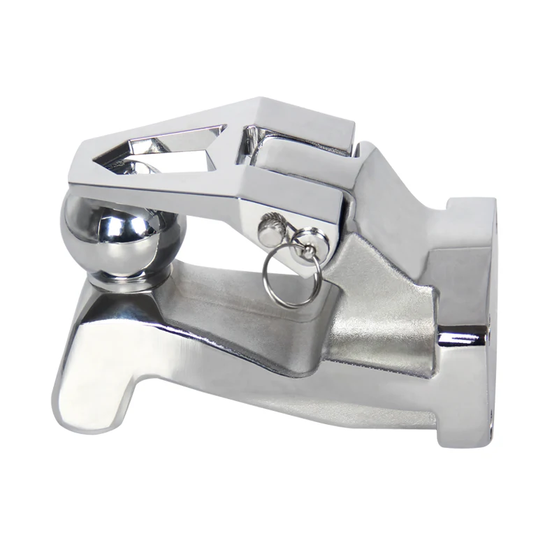 Hot-selling 2-Inch Trailer Hitch Car Trailer New Type Steel Tow Hook 5x5cm Removable Connector 5x5cm Hitch Ball Car Accessories