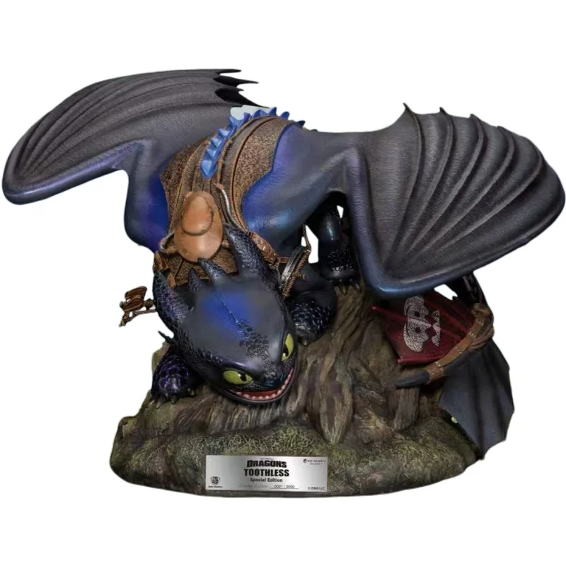 28CM PVC How to Train Your Dragon Night Fury Peripherals Action Figures Toy Model Desktop Ornament Birthday Gift