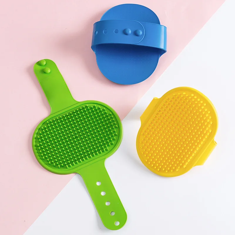 

Multifunctional Silicone Hair Comb Adjustable Gloves Massage Brush Pet Comb Dog Cat Cleaning Bath Brush