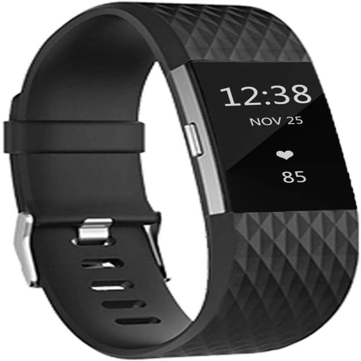 

out Routine with High-Quality Silicone Bands - Stay Stylish and Active with Premium Accessory for Your Fitbit Charge 2