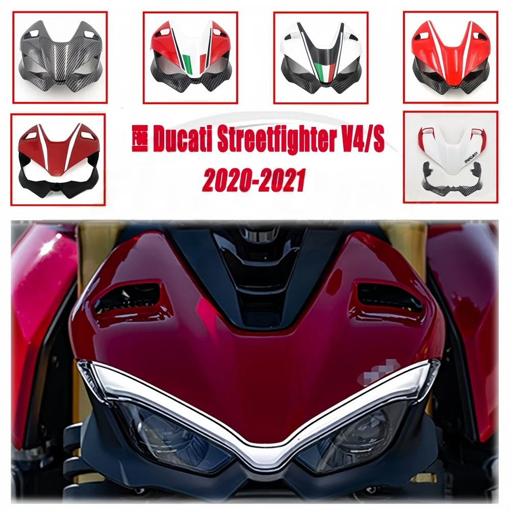 Suitable for Ducati V4 Streetfighter 2020-2021 Front Lighting Headlight Cover Motorcycle Fairing