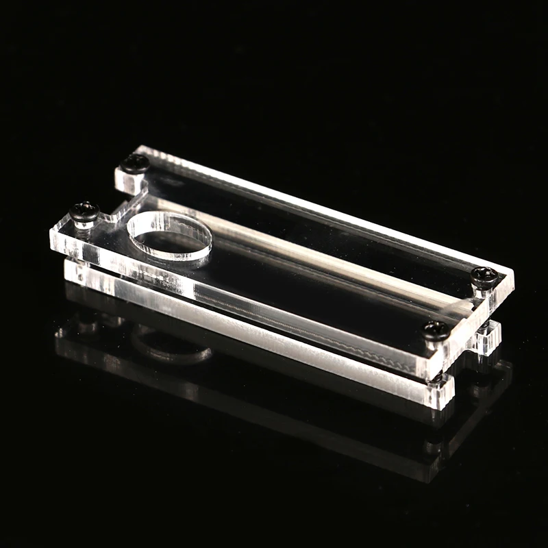 1 Set Acrylic Hard Shell Transparent Protector Case Fixing Bracket With Screw For Raspbery Pi  Board