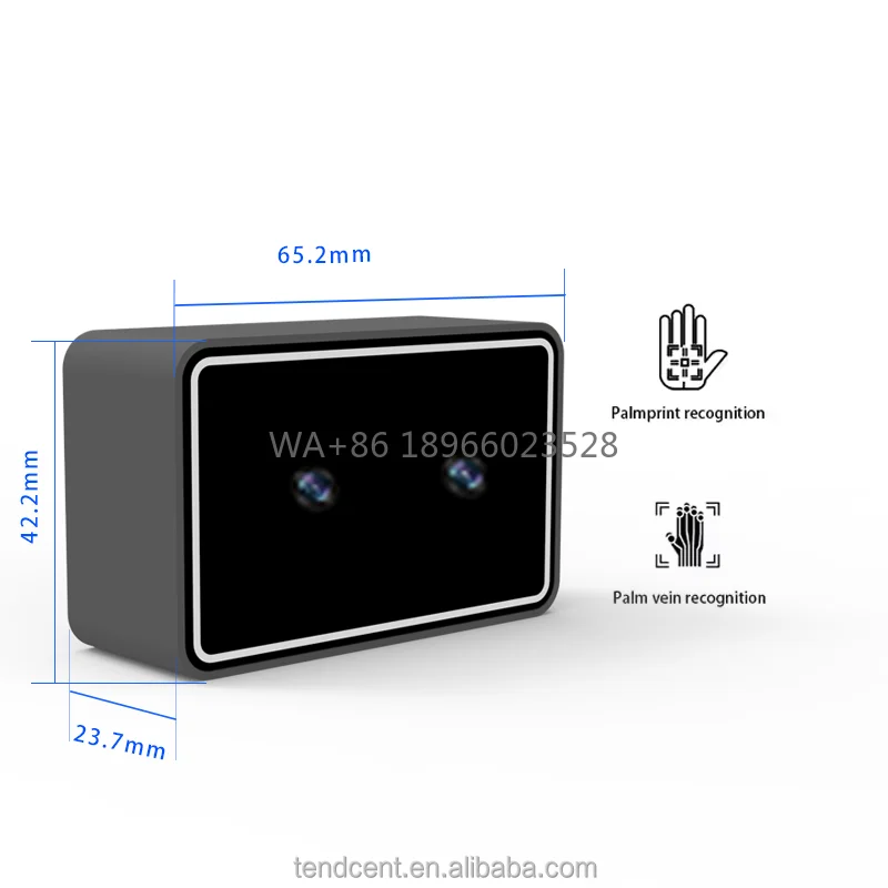 Payment Applications Convenient Reset FunctionBiometric Access Control Module Palm Vein Recognition  Vein Reader