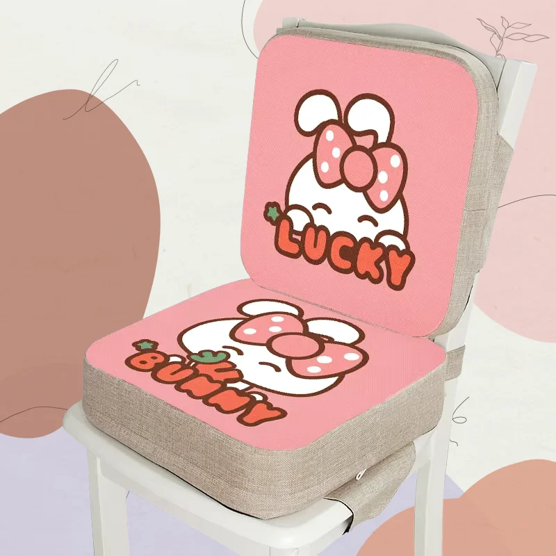 Children Booster Seats Cushion Portable Baby Seat Cushion Increased Dining Chair Pad Toddlers Highchair Kids Seat Increased Pads