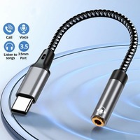 USB C To 3.5 Mm Audio Aux Cable Type C To 3.5mm Jack Headphone Adapter for Macbook Air Huawei Xiaomi Samsung Galaxy S24 S23 S22