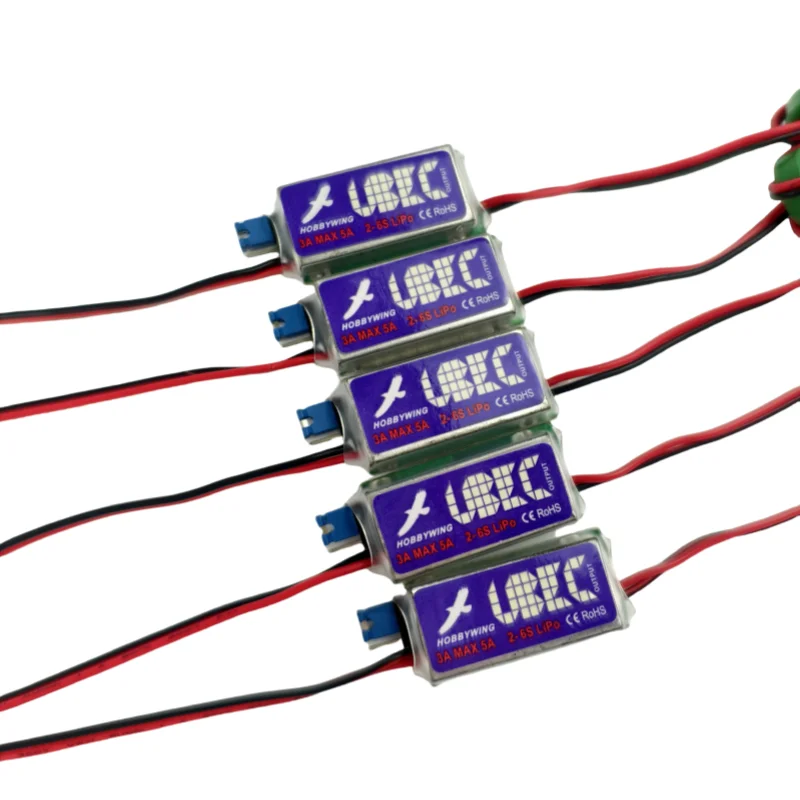 Haoying UBEC step-down module adopts full shielding and anti-interference for 2-6S stable output of model aircraft accessories