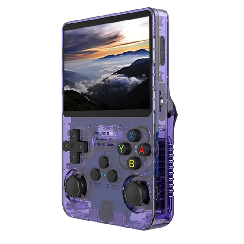 NEUE Retro Handheld-Spielkonsole Linux-System 3,5 Zoll IPS-Bildschirm Tragbarer Taschenvideospieler 64GB 128G Spiele Kindergeschenk