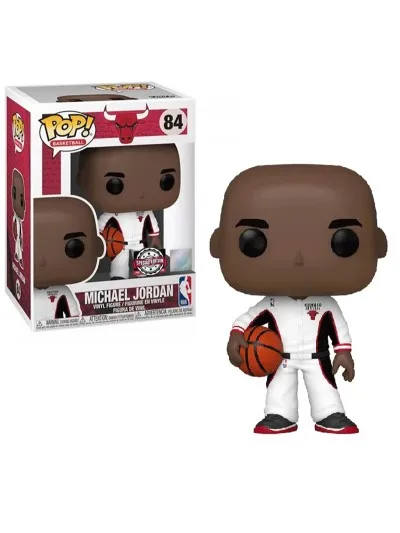 Funko Pop Michael Jordan Bulls White Warm Up Special Edition No. 84