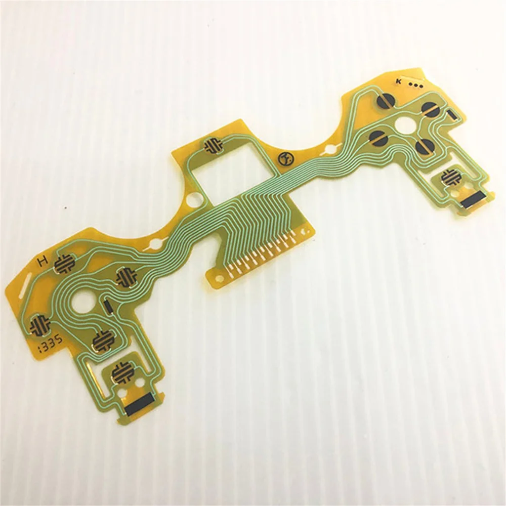 2.0 ハンドル導電性フィルム 2.0 ゴールデン導電性グリーンフィルムキーパッドリボンケーブルキーパッドフィルム PS4 ゲームコントローラ用