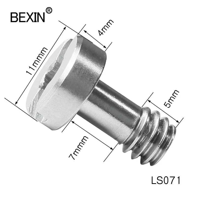 Camera Mount Screw 1/4 Inch Screw Tripod Area Screw Adapter 20-thread Stainless Steel For DSLR Camera Tripod Quick Release Plate